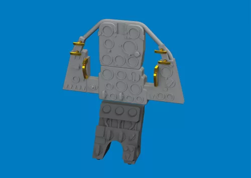 Eduard Accessories P-39N LööK  ARMA HOBBY - LööK műszerfal- és biztonságiöv-készlet