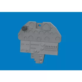   Eduard Accessories P-40E LööK  EDUARD - LööK műszerfal- és biztonságiöv-készlet