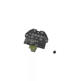  Eduard Accessories P-40E w/ rounded exhaust stacks LööKplus  EDUARD - LööKplus cockpit-feljavító készlet kerek kipufogócsonkokkal