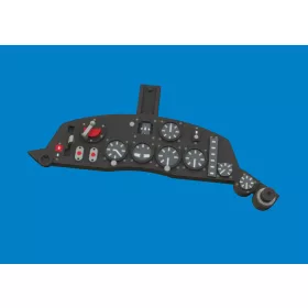   Eduard Accessories Ki-115 Tsurugi LööK for Eduard - LööK műszerfal- és biztonságiöv-készlet