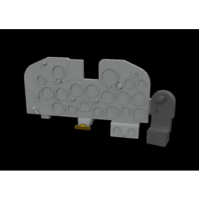   Eduard Accessories P-47D Razorback LööK for Miniart - LööK műszerfal- és biztonságiöv-készlet