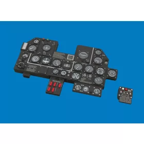   Eduard Accessories P-47N LööK for Miniart - LööK műszerfal- és biztonságiöv-készlet