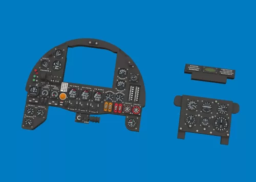 Eduard Accessories Hampden TB Mk.I LööK for ICM - LööK műszerfal- és biztonságiöv-készlet