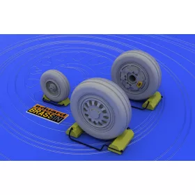 Eduard Accessories F-16 late wheels (KIN) - kerékkészlet