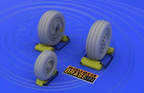 Eduard Accessories F-16 late wheels (KIN) - kerékkészlet