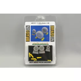   Eduard Accessories F-22A wheels für Hasegawa - kerékkészlet