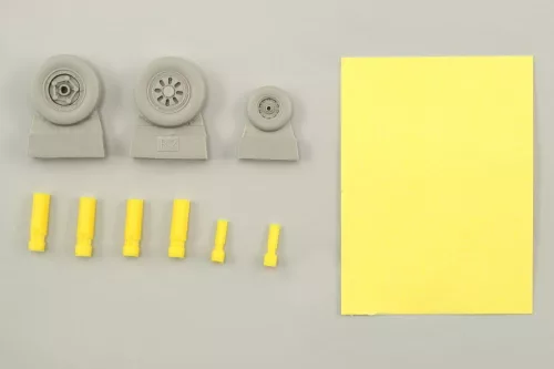 Eduard Accessories F-22A wheels für Hasegawa - kerékkészlet