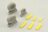 Eduard Accessories F-22A wheels für Hasegawa - kerékkészlet