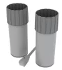 Eduard Accessories F-4 exhaust nozzles late for Hasegawa - hajtómű-fúvócsövek