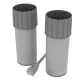 Eduard Accessories F-4 exhaust nozzles late for Hasegawa - hajtómű-fúvócsövek