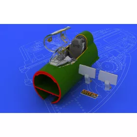   Eduard Accessories MiG-21BIS interior for Eduard - MiG-21BIS – komplett Brassin cockpitkészlet, Eduard maketthez