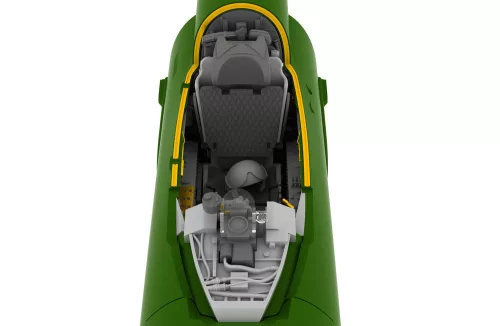 Eduard Accessories MiG-21BIS interior for Eduard - MiG-21BIS – komplett Brassin cockpitkészlet, Eduard maketthez