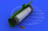 Eduard Accessories MiG-21 BIS exhaust nozzle for Eduard - hajtómű-fúvócső