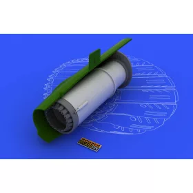   Eduard Accessories MiG-21 BIS exhaust nozzle for Eduard - hajtómű-fúvócső
