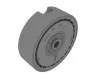 Eduard Accessories Bf 110 C/D main undercarriage wheels - futómű-részletező készlet