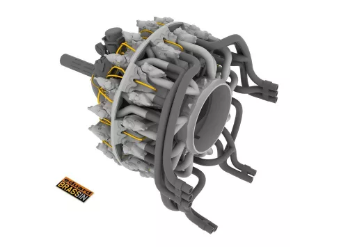 Eduard Accessories R-2800-10 engine for Eduard - motorkészlet