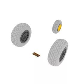  Eduard Accessories P-61 wheels for Great Wall Hobby - kerékkészlet