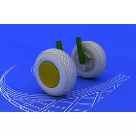   Eduard Accessories PV-1 Ventura wheels for Revell - kerékkészlet