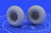 Eduard Accessories II-2 Shturmovik wheels for Tamiya - kerékkészlet