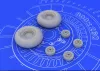 Eduard Accessories II-2 Shturmovik wheels for Tamiya - kerékkészlet