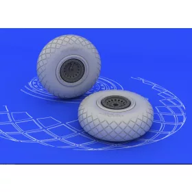 Eduard Accessories B-17 wheels - kerékkészlet