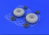 Eduard Accessories B-17 wheels - kerékkészlet