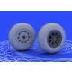 Eduard Accessories P-51 wheels - kerékkészlet