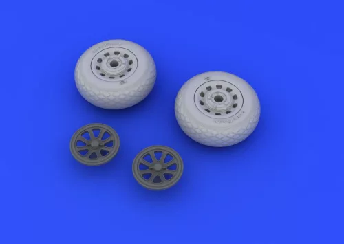 Eduard Accessories P-51 wheels - kerékkészlet