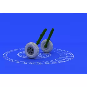   Eduard Accessories Spitfire wheels - 5 spoke for Eduard - kerékkészlet