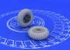 Eduard Accessories Spitfire wheels - 5 spoke for Eduard - kerékkészlet