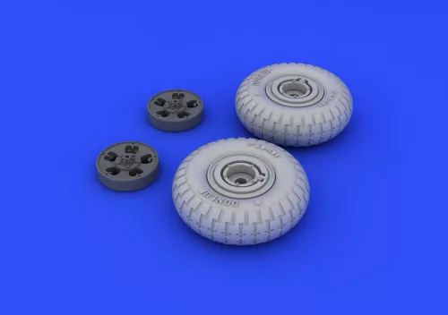 Eduard Accessories Spitfire wheels - 5 spoke for Eduard - kerékkészlet