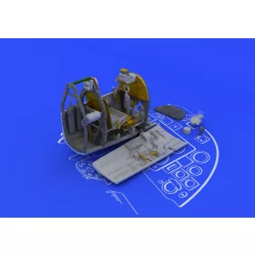   Eduard Accessories Spitfire Mk.IX cockpit for Eduard - Spitfire Mk.IX cockpit – részletező készlet