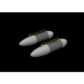   Eduard Accessories P-51B/C 108gal drop tanks PRINT  EDUARD - P-51B/C 108gal póttartály – 3D nyomtatott