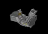 Eduard Accessories P-51B/C seat Type 1 PRINT EDUARD - 3D nyomtatott ülés