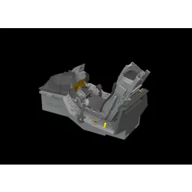   Eduard Accessories P-51B/C seat Type 1 PRINT EDUARD - 3D nyomtatott ülés