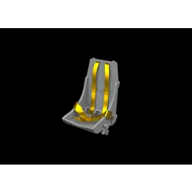  Eduard Accessories P-51B/C seat Type 2 PRINT  EDUARD - 3D nyomtatott ülés