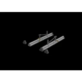   Eduard Accessories P-51B/C bazooka rocket launcher  EDUARD - P-51B/C bazooka rakétaindítók – fegyverzetkiegészítő