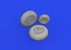 Eduard Accessories B-26B wheels 1/48 - kerékkészlet