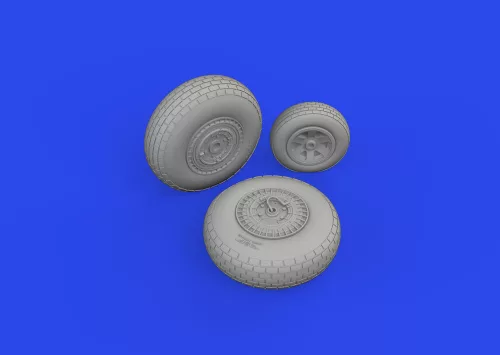 Eduard Accessories B-26B wheels 1/48 - kerékkészlet