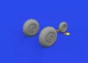 Eduard Accessories B-26B wheels 1/48 - kerékkészlet