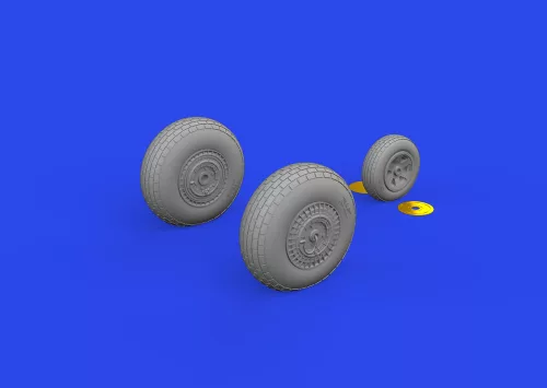 Eduard Accessories B-26B wheels 1/48 - kerékkészlet