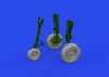 Eduard Accessories A-10C wheels - kerékkészlet