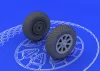 Eduard Accessories F6F wheels for Eduard - kerékkészlet