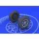 Eduard Accessories F6F wheels for Eduard - kerékkészlet