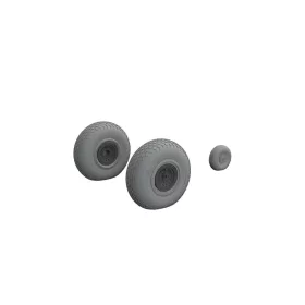   Eduard Accessories B-17F wheels cross tread 1/48 - kerékkészlet