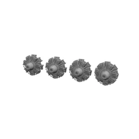  Eduard Accessories B-24J engines PRINT  HOBBY BOSS - 3D nyomtatott motorkészlet