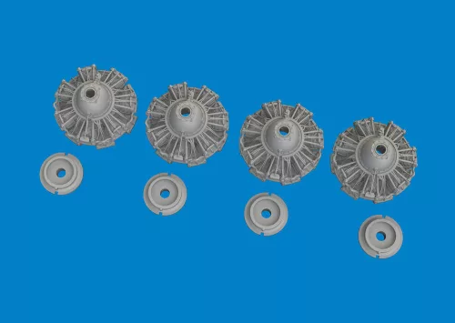 Eduard Accessories B-24J engines PRINT  HOBBY BOSS - 3D nyomtatott motorkészlet