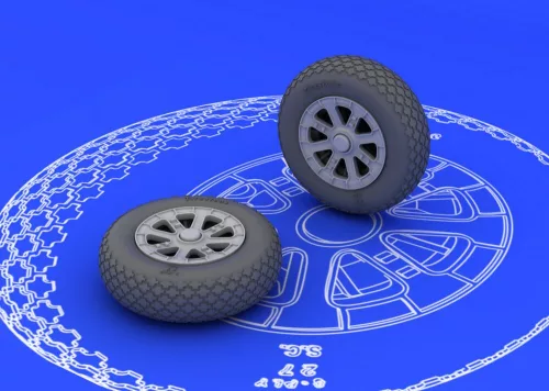 Eduard Accessories F6F wheels for Eduard - kerékkészlet