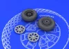 Eduard Accessories F6F wheels for Eduard - kerékkészlet