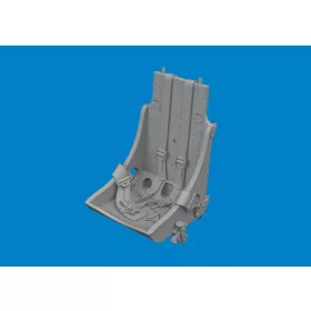   Eduard Accessories P-51B/C seat w/ integral belts Type 1 PRINT - 3D nyomtatott ülés
